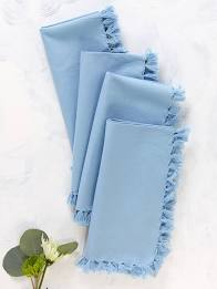 Essential Napkin Set of 4 – Light Blue