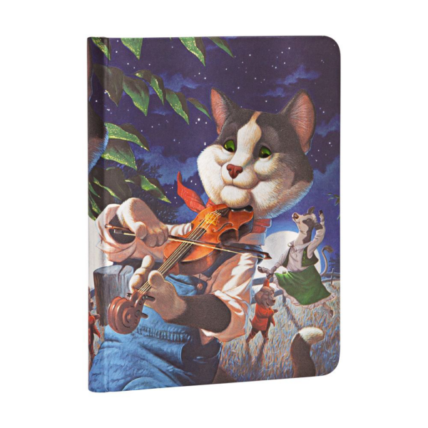Midi Hardcover Journal | Cat and the Fiddle