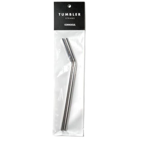 Corkcicle Tumbler Straws 2 Pack – Stainless Steel