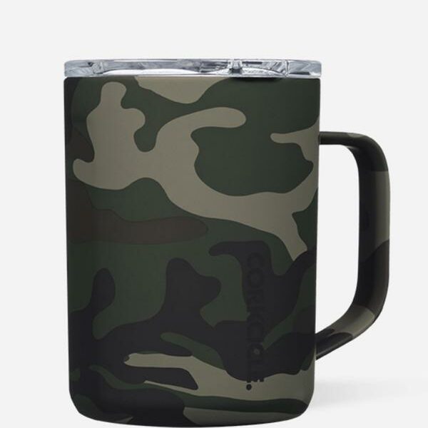 Camo Coffee Mug 16 oz. – Woodland Camo