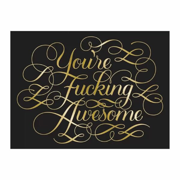 You’re F*cking Awesome Notecards