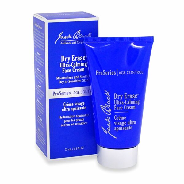Dry Erase Ultra-Calming Face Cream with Hydromanil™, Ginger Root, Vitamins C & E – 2.5 oz.