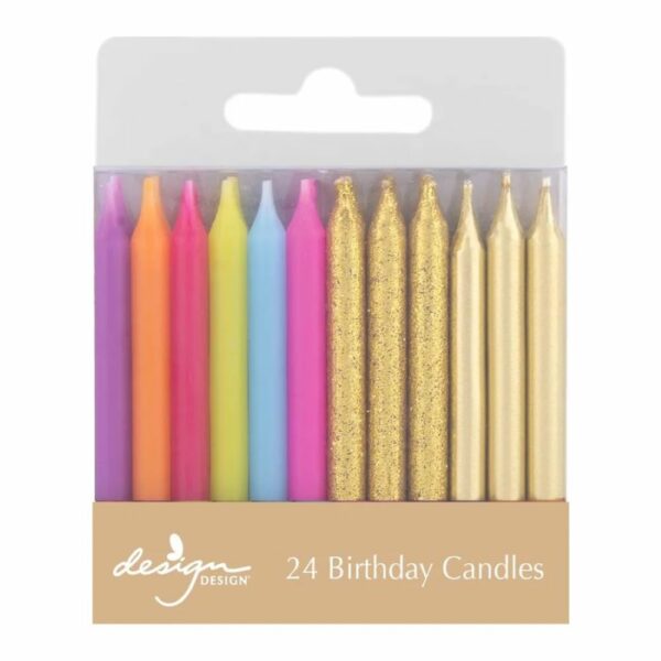 Razzle & Dazzle Mix Birthday Candles