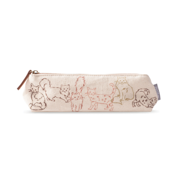 Inked Cats Pencil Pouch
