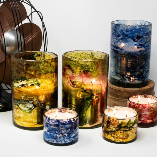 Wind Collection Tumbler Candle