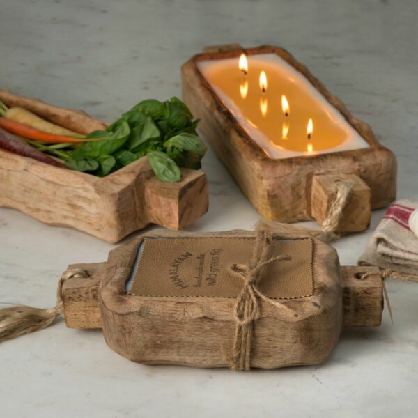 Driftwood Candle Tray | Small