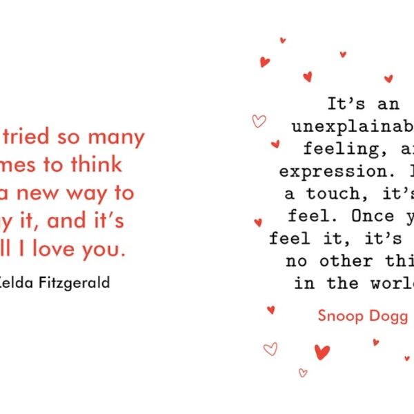 I Love You: Romantic Quotes for the One You Love