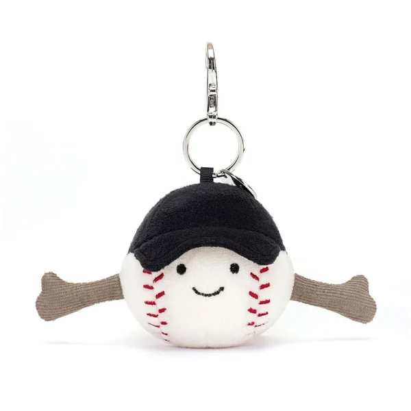 Jellycat Amuseable Sports Baseball Bag Charm at Palermo Coffee & Gifts in Ventura
