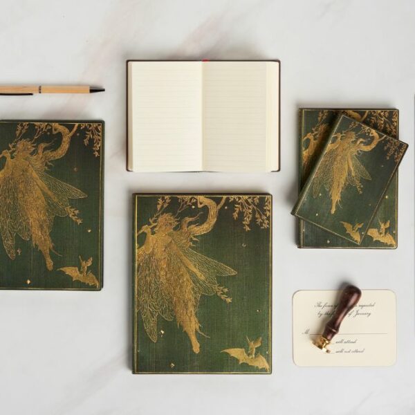 Olive Fairy Hardcover Journal